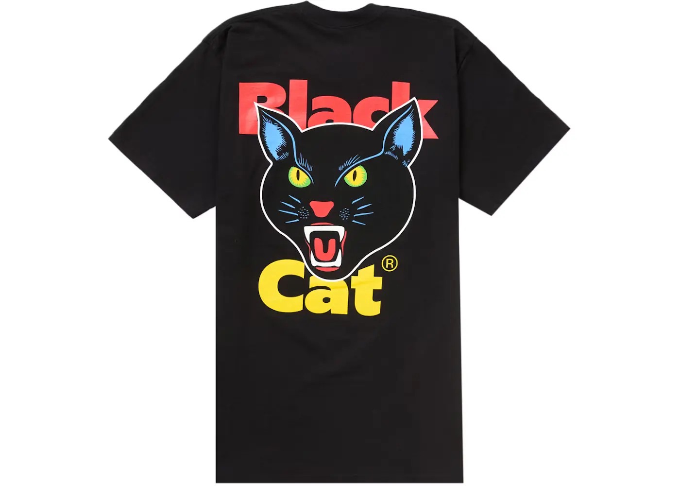 Supreme Black Cat Tee (SS24) Black - HypeFly India View 1