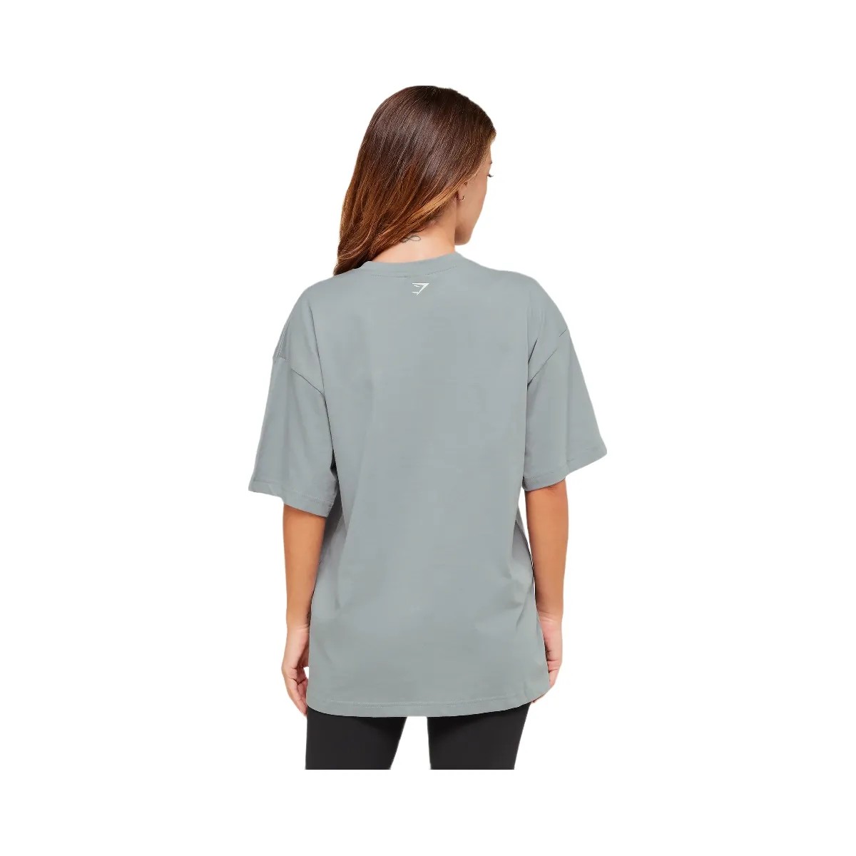 Gymshark Athletic Department Oversized Graphic T-Shirt - Denim Grey - HypeFly India View 2