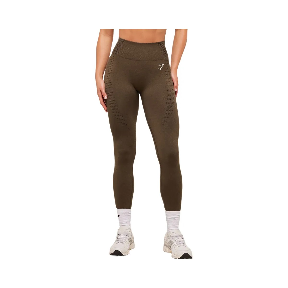 Gymshark Vital Soft Leggings - Espresso Marl - HypeFly India View 1