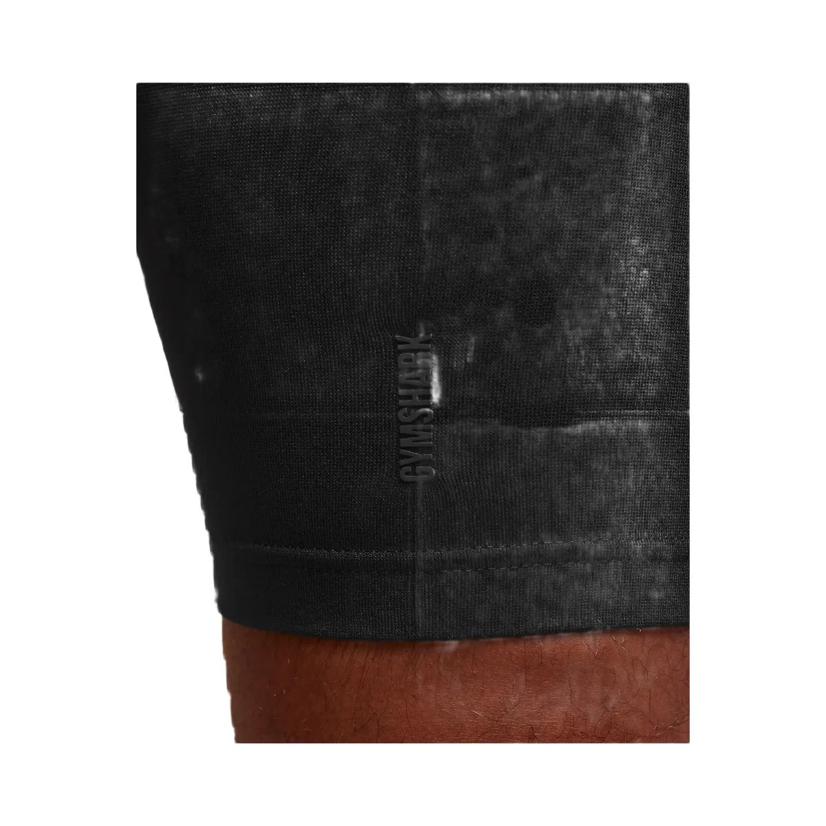 Gymshark everywear Warp Knit Half Tight - Black - HypeFly India View 4