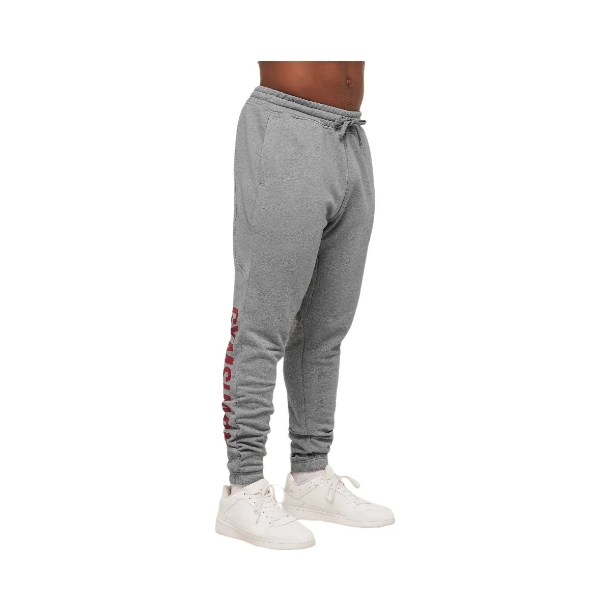 Gymshark Power Wordmark Jogger - Charcoal Core Marl - HypeFly India View 2