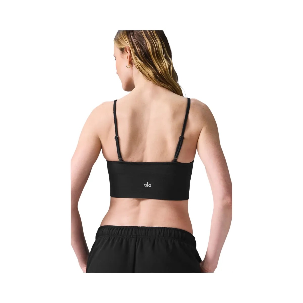 Alo Women's Delight Bralette - Black - HypeFly India View 2