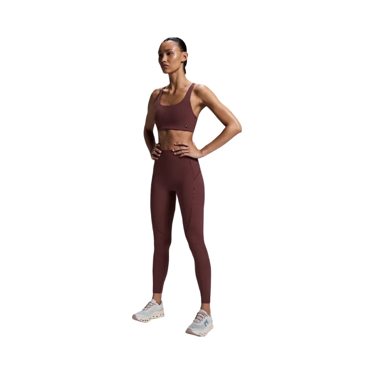 On Movement Tights Long Mulberry - HypeFly India View 3