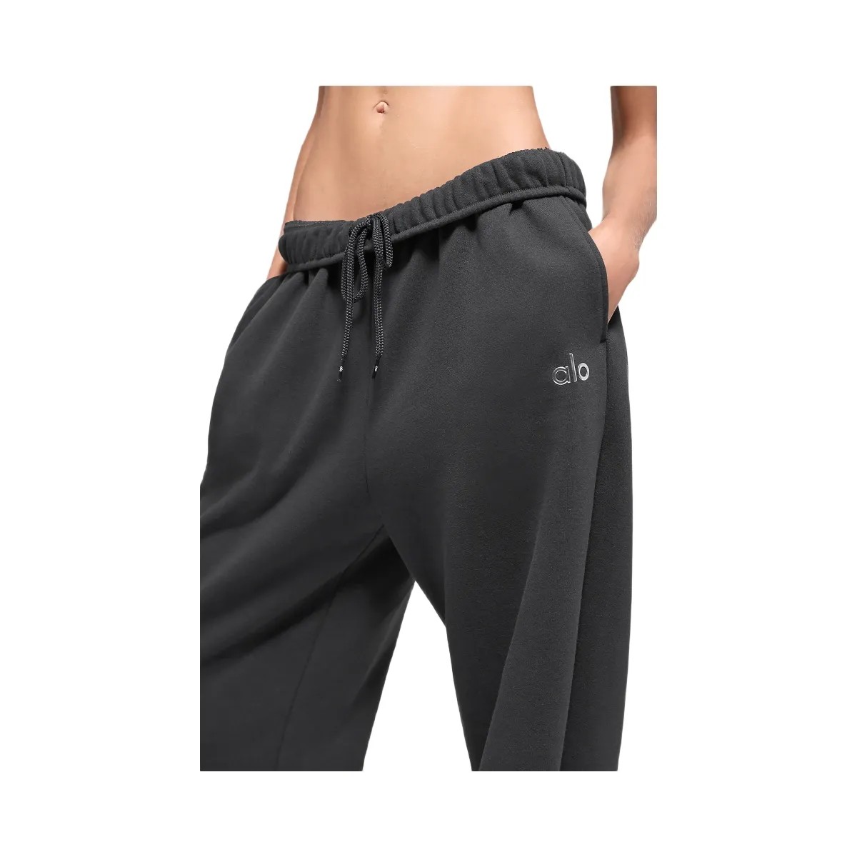 Alo Accolade Straight Leg Sweatpant - Anthracite - HypeFly India View 3