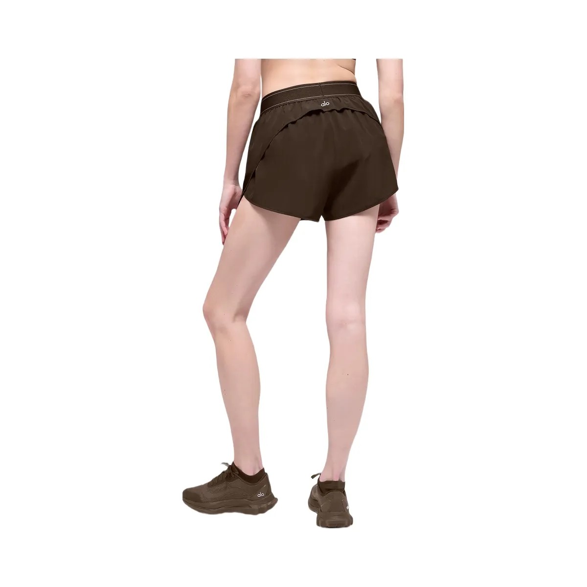 Alo Women's Match Point Short - Espresso - HypeFly India View 3
