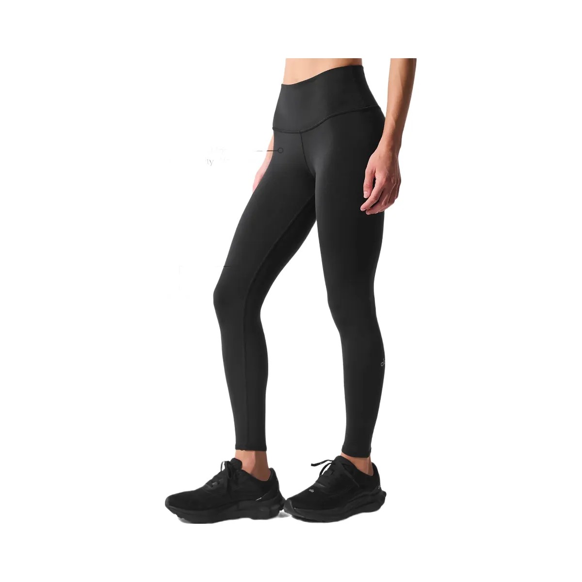 Alo Women's 7/8 High-Waist Airbrush Legging - Black - HypeFly India View 2