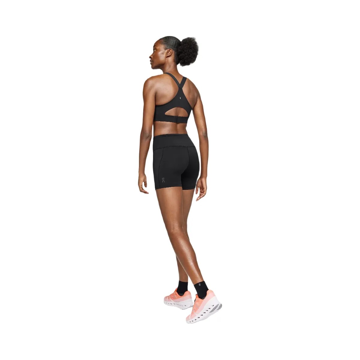 On Performance Short Tights Black - HypeFly India View 3