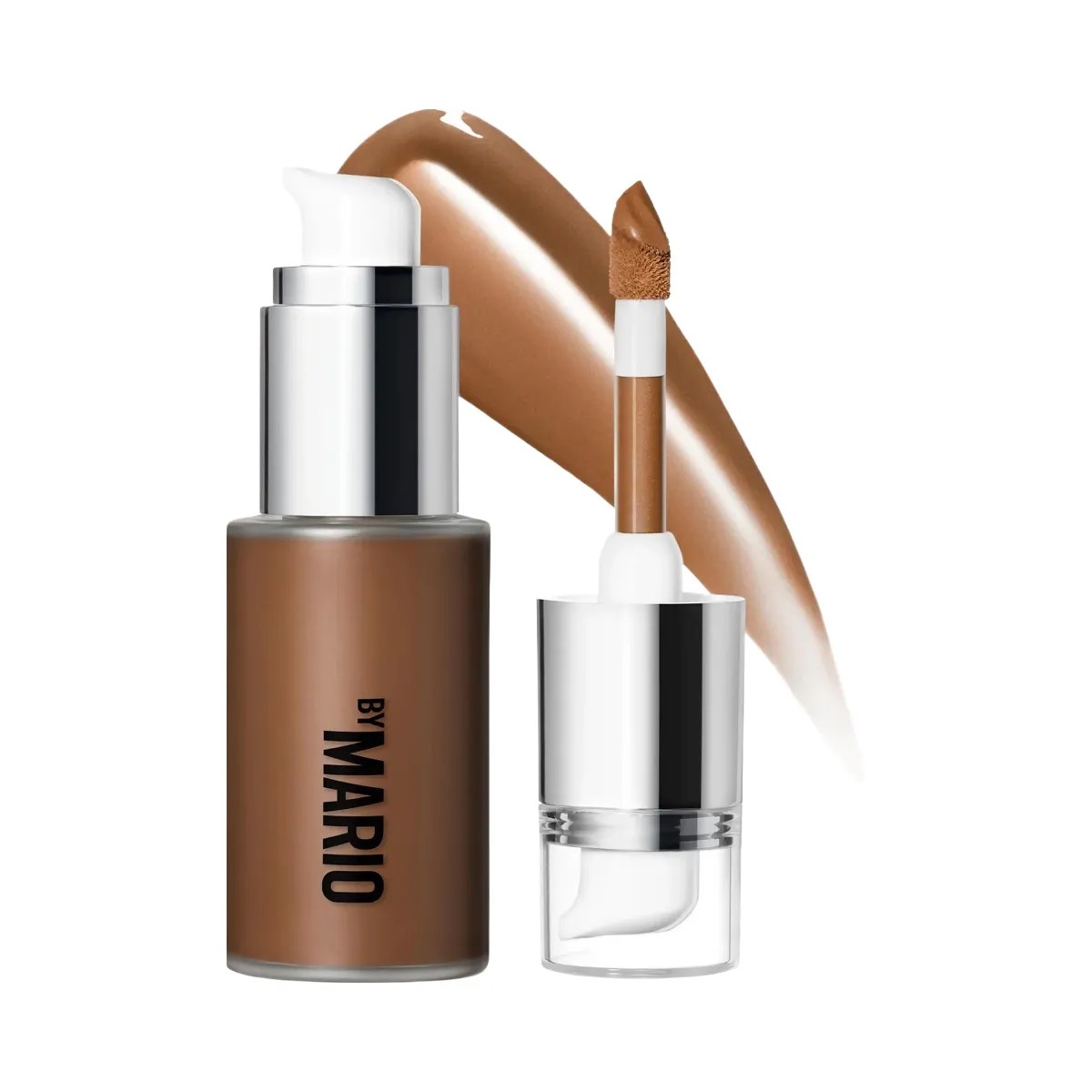 MAKEUP BY MARIO Softsculpt Multi-Use Bronzing & Shaping Serum with Hyaluronic Acid 'Medium Dark - HypeFly India View 1