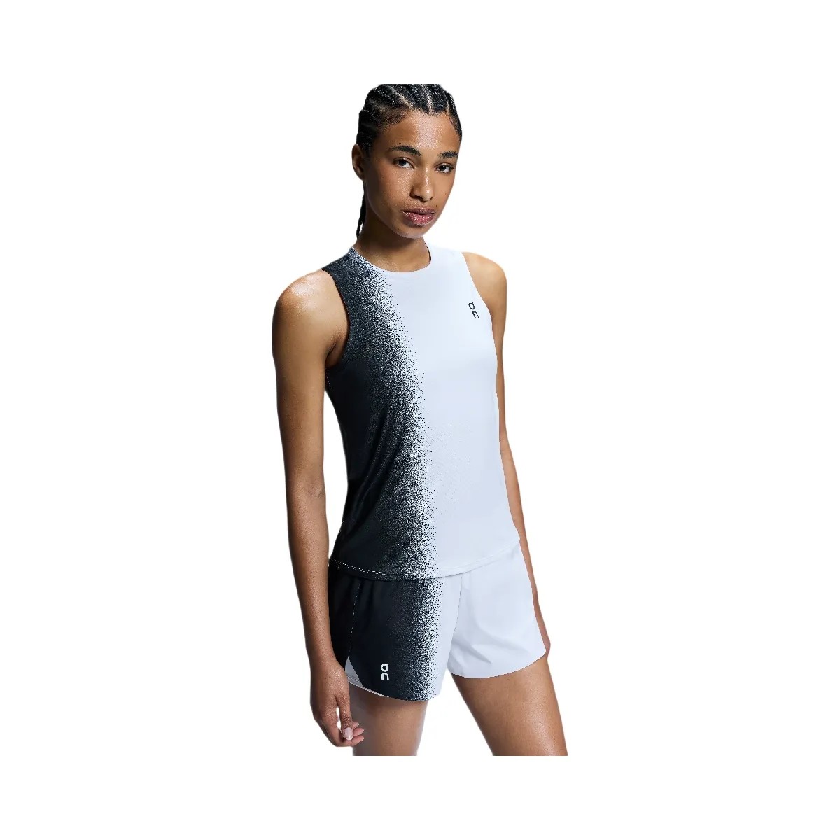 On Court Tank Black | White - HypeFly India View 4