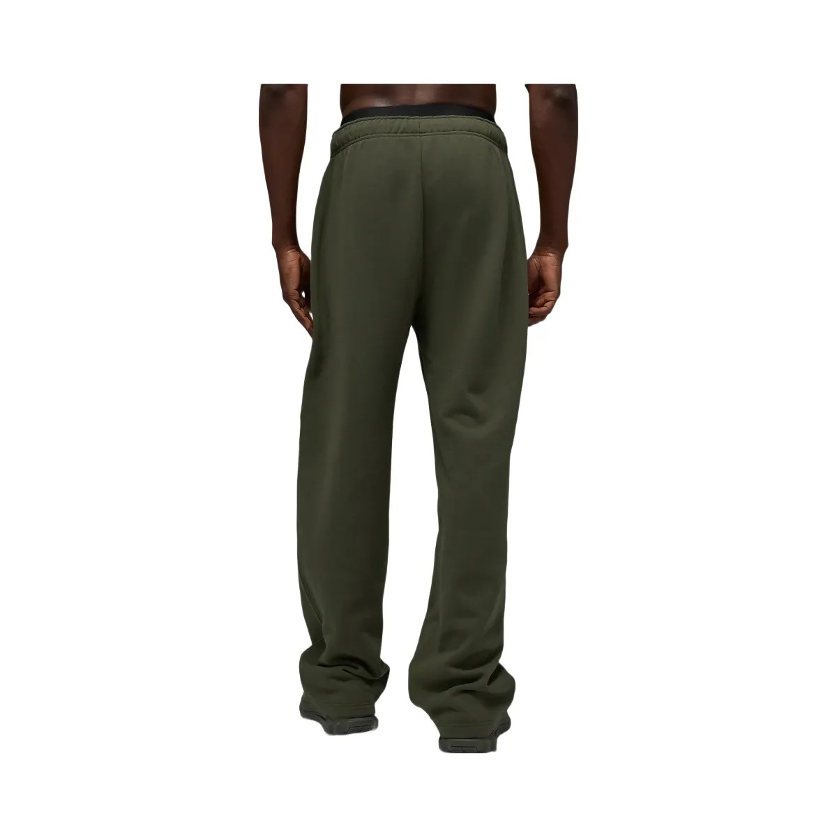 Alo Men's Accolade Straight Leg Sweatpant - Green Olive - HypeFly India View 3