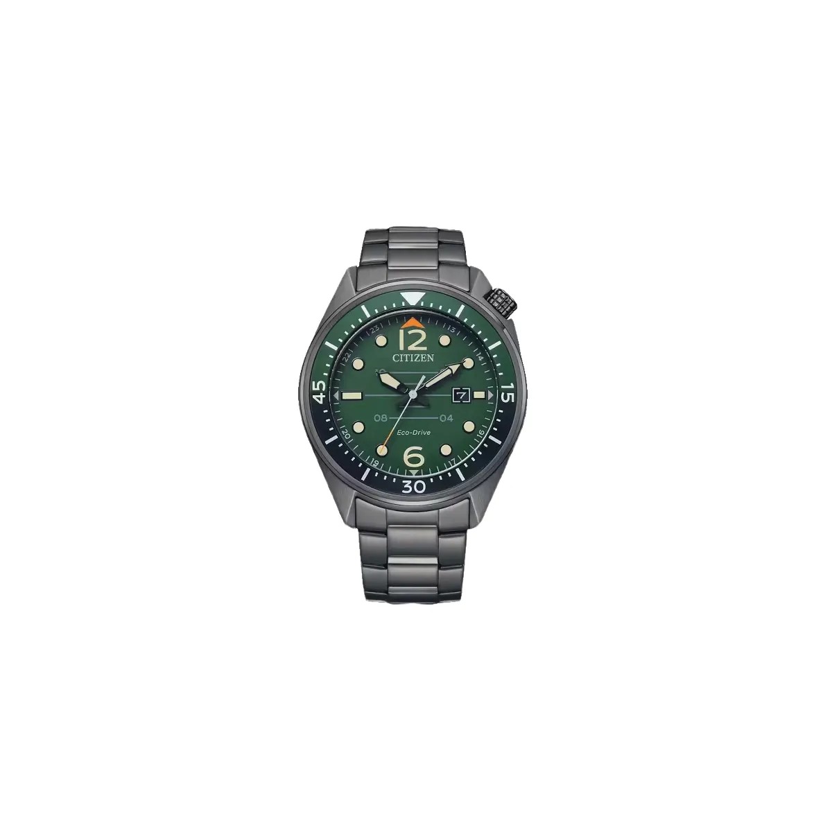 Citizen Eco-Drive Gents Watch Green Dial - HypeFly India View 1