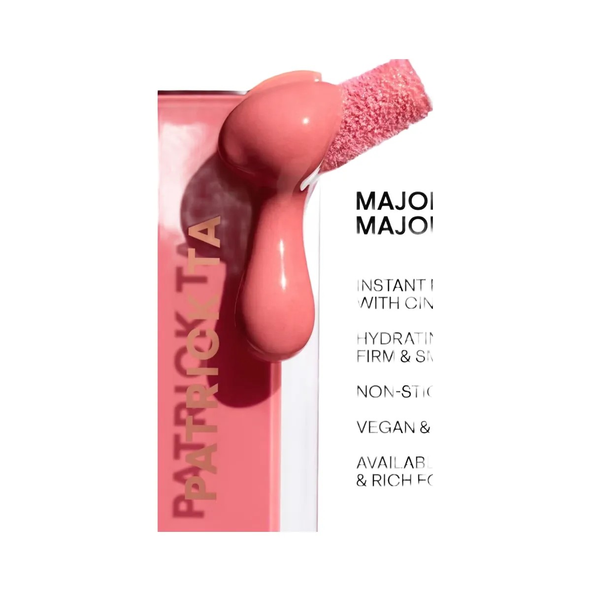 PATRICK TA Major Volume Plumping Lip Gloss - Superficial - HypeFly India View 3