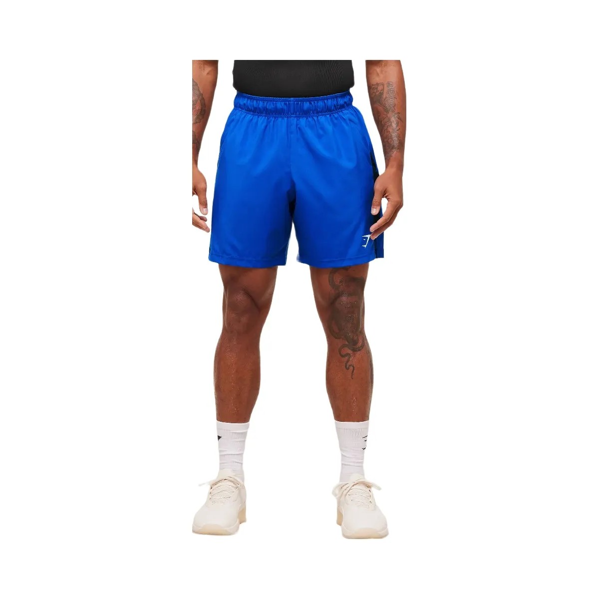 Gymshark Sport 7" Shorts - Athletic Blue/Black - HypeFly India View 3