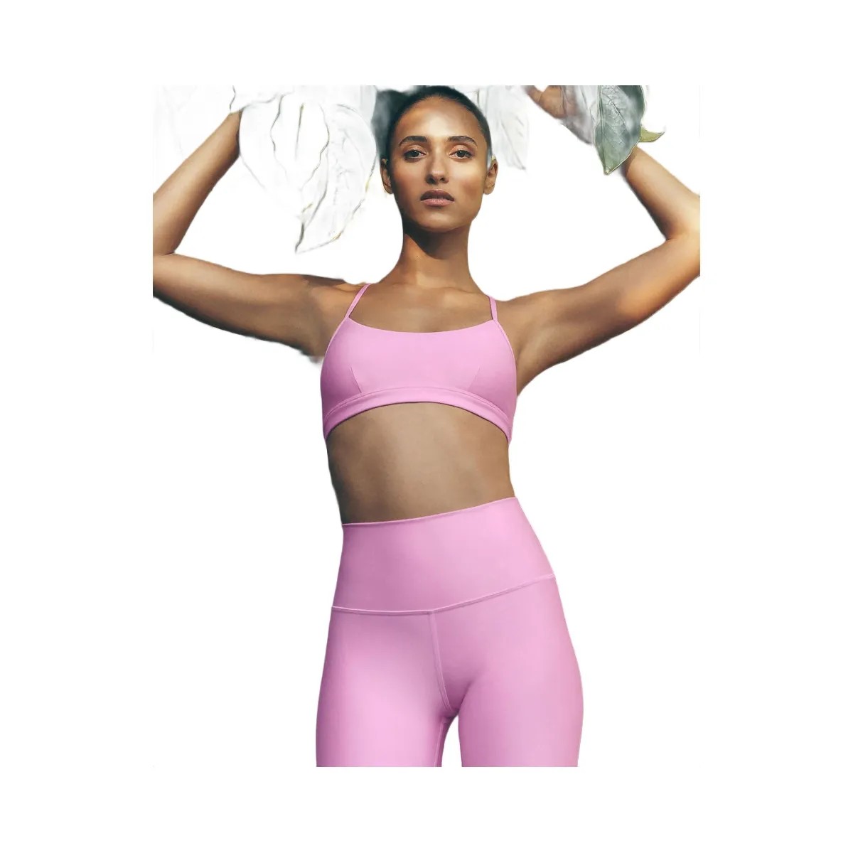 Alo Women's Airlift Intrigue Bra - Candy Heart Pink - HypeFly India View 5
