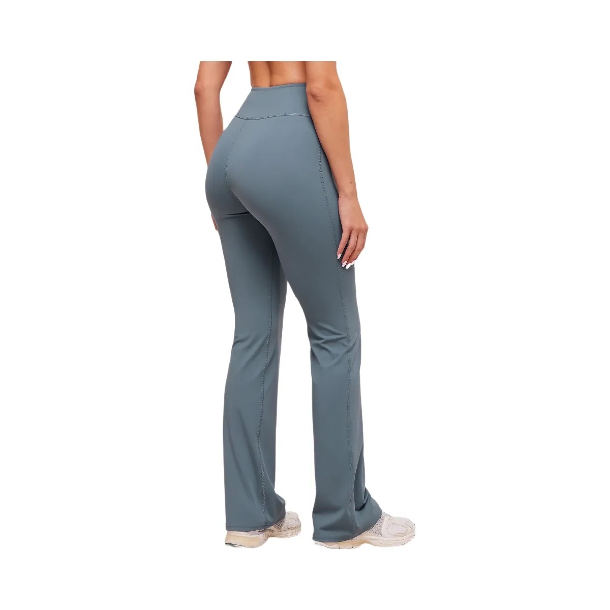 Gymshark Twist Front Straight Leg Legging - Iron Blue - HypeFly India View 4