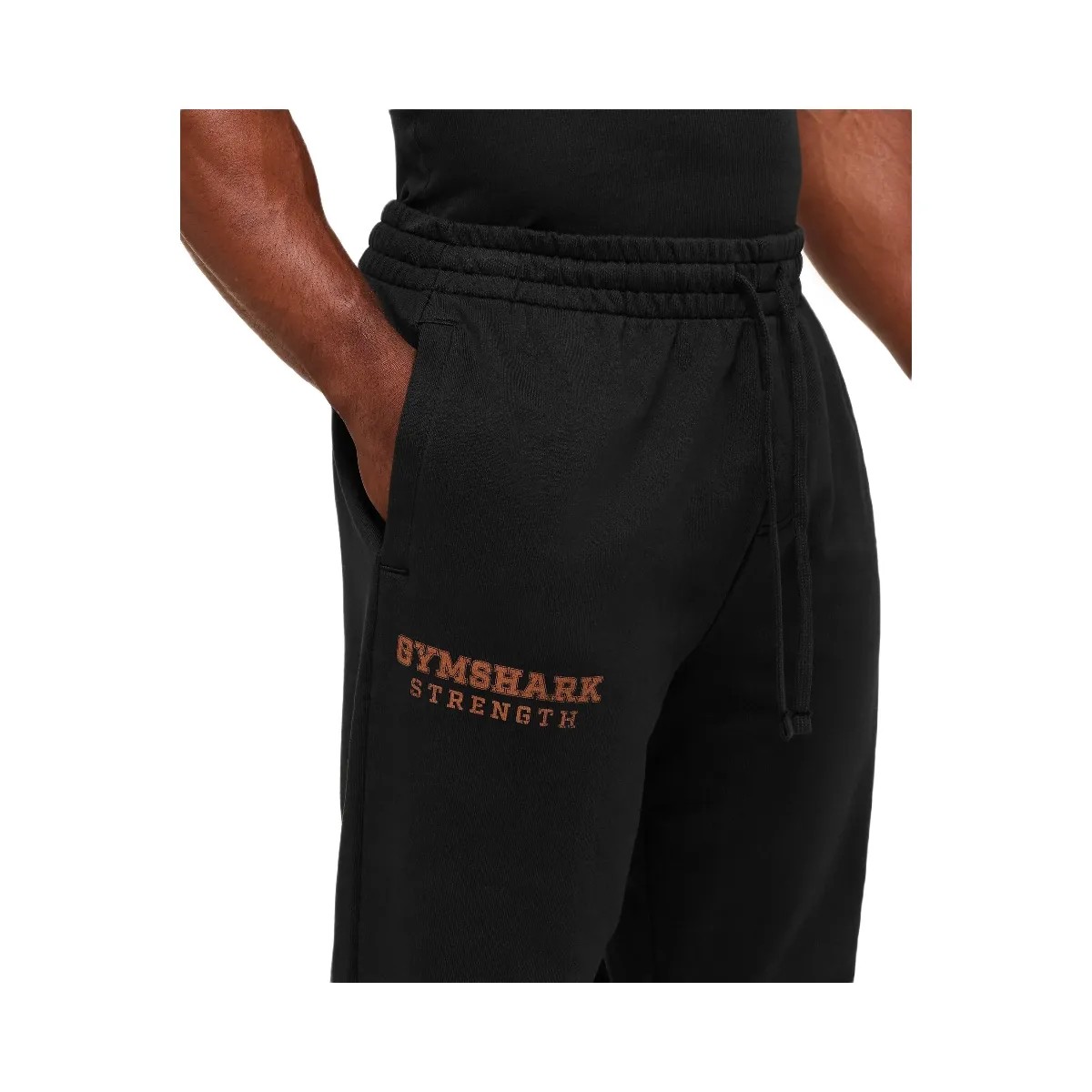 Gymshark Strength Jogger - Black - HypeFly India View 4