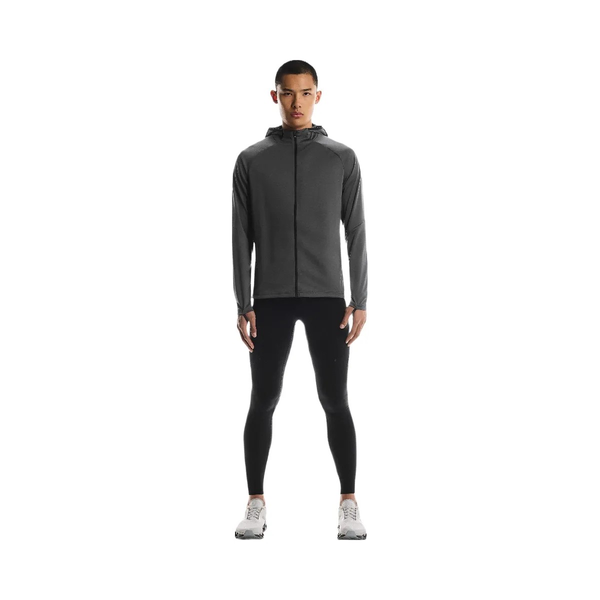 On Climate Zip Hoodie Eclipse - HypeFly India View 3
