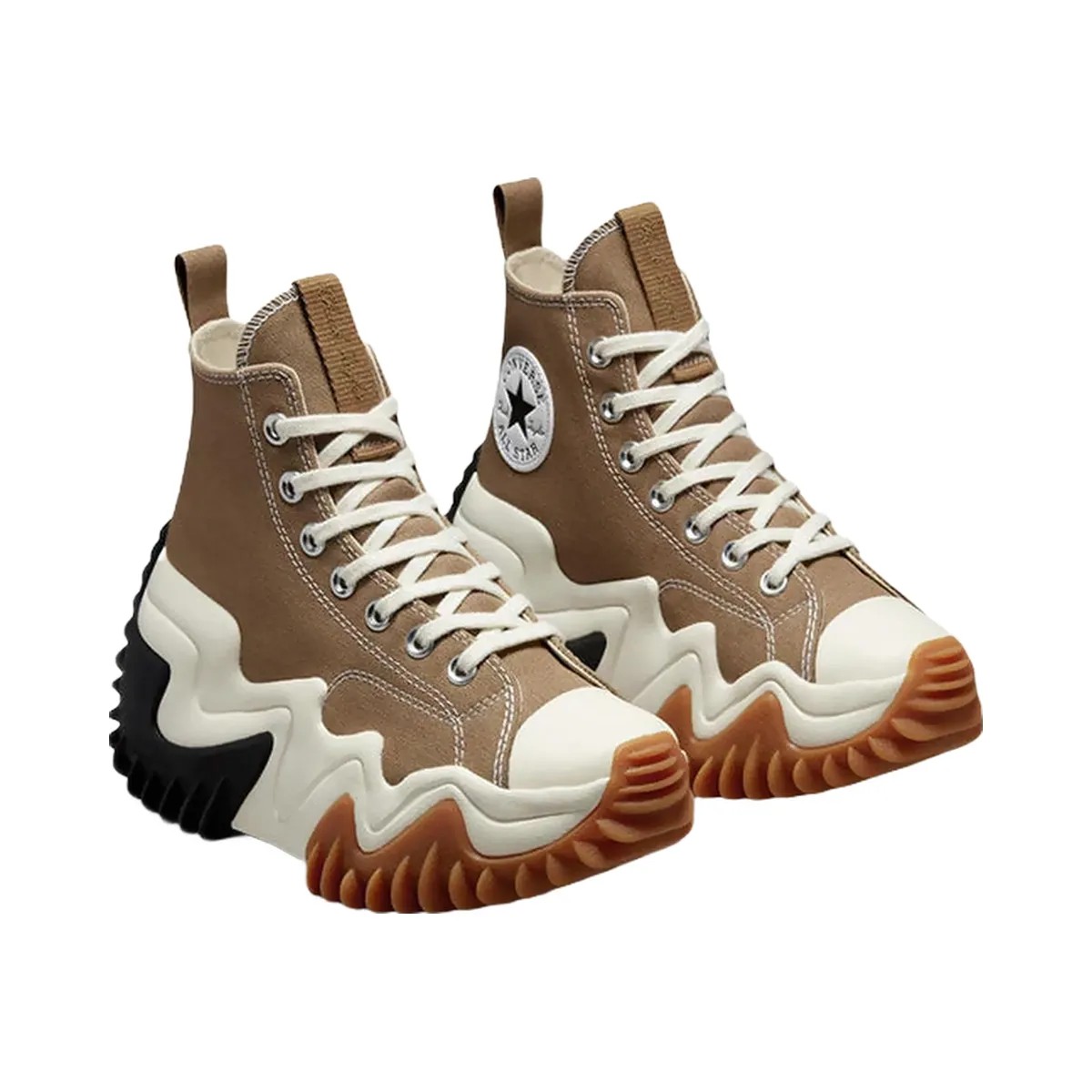 Converse Run Star Motion Platform Seasonal Color Sand Dune Black - HypeFly India View 3