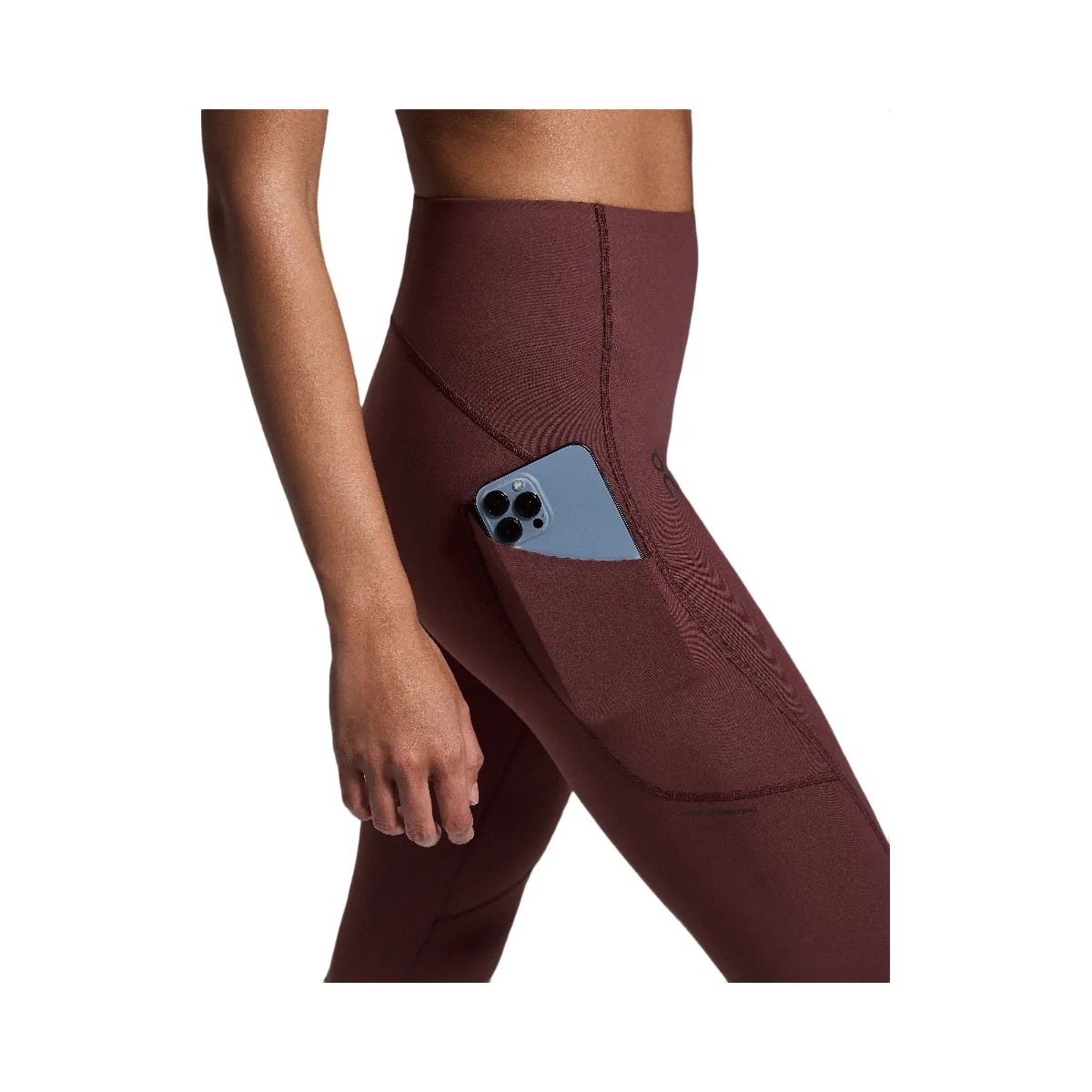 On Movement Tights Long Mulberry - HypeFly India View 5