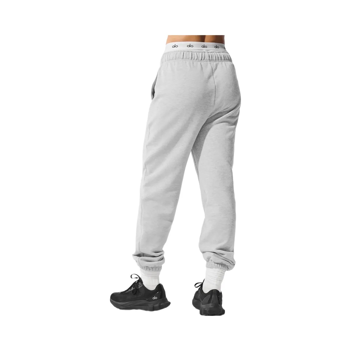 Alo Accolade Sweatpant - Athletic Heather Grey - HypeFly India View 2