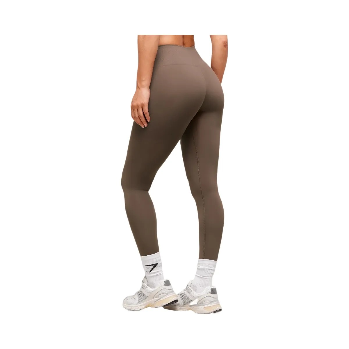 Gymshark Soft Sculpt Leggings - Walnut Brown - HypeFly India View 3