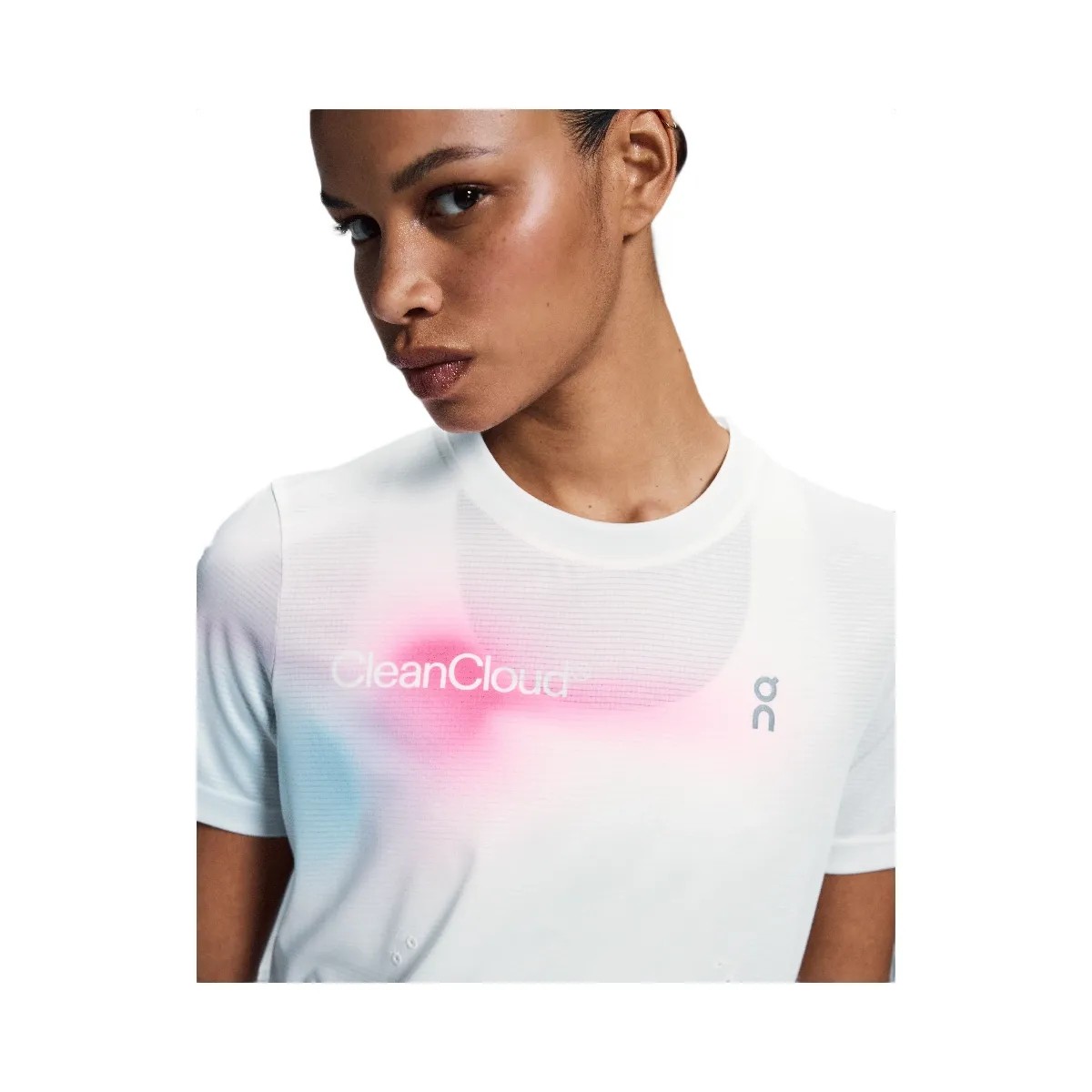 On Pace-T Undyed | Pink - HypeFly India View 4