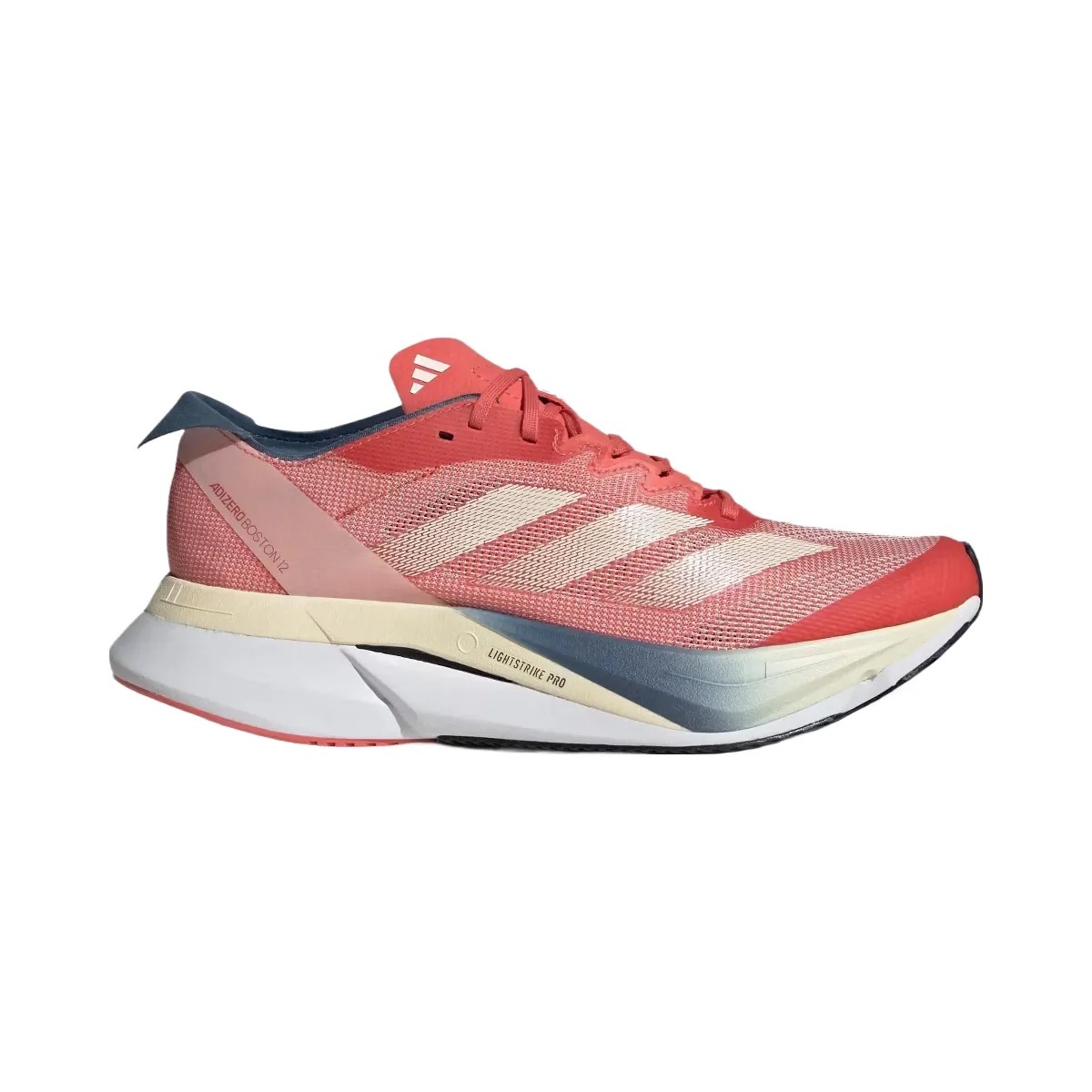Adidas Adizero Boston 12 Boston Marathon Preloved Scarlet Wonder White Preloved Ink - HypeFly India View 1