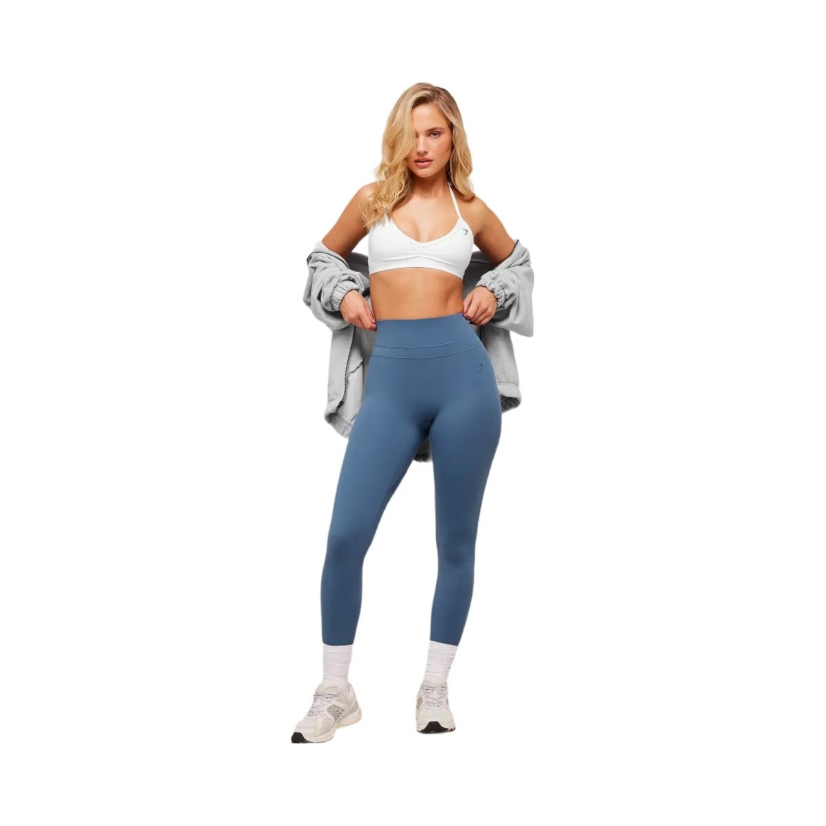 Gymshark Whitney Leggings - Compound Blue - HypeFly India View 4
