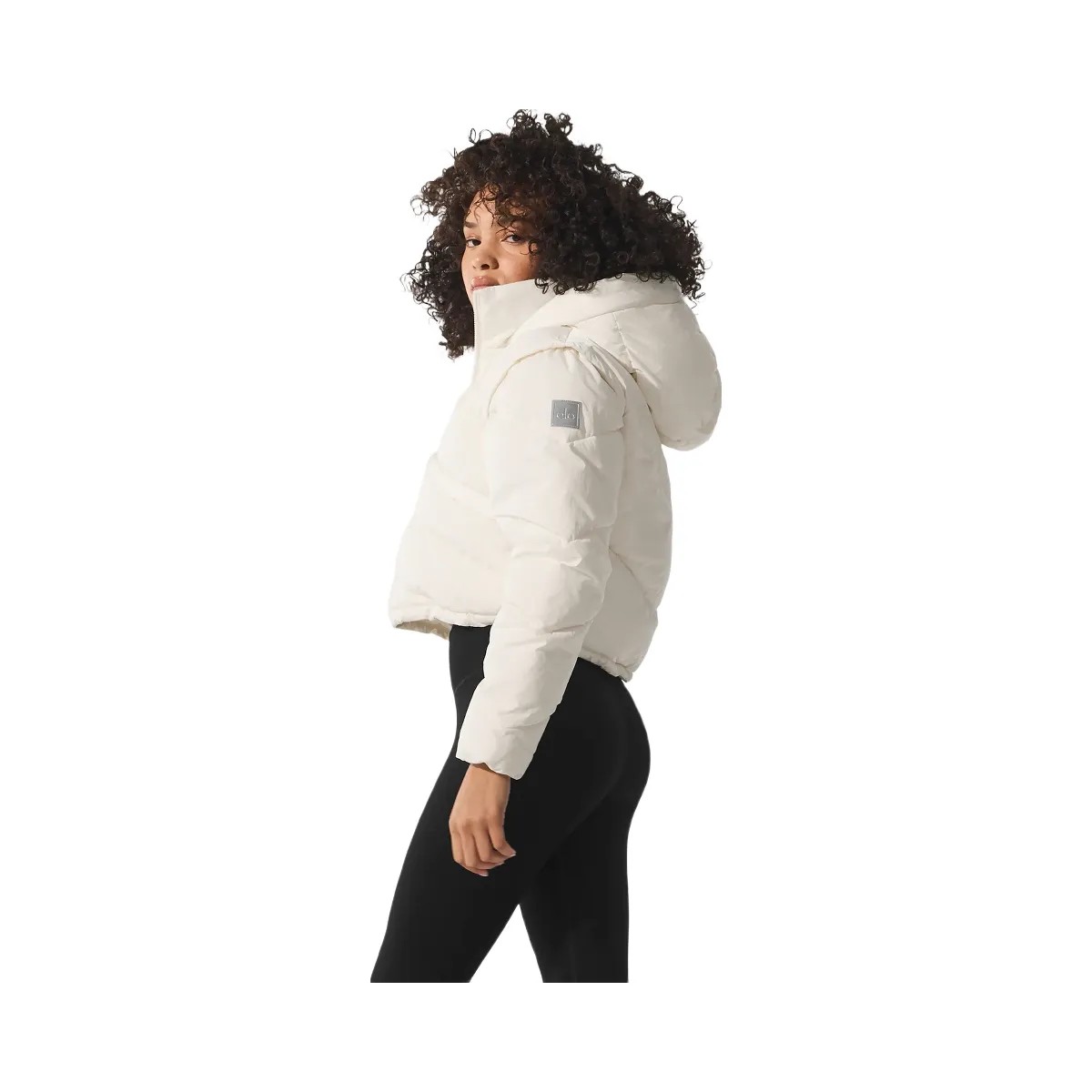 Alo Women's Glacier Puffer - Ivory - HypeFly India View 4