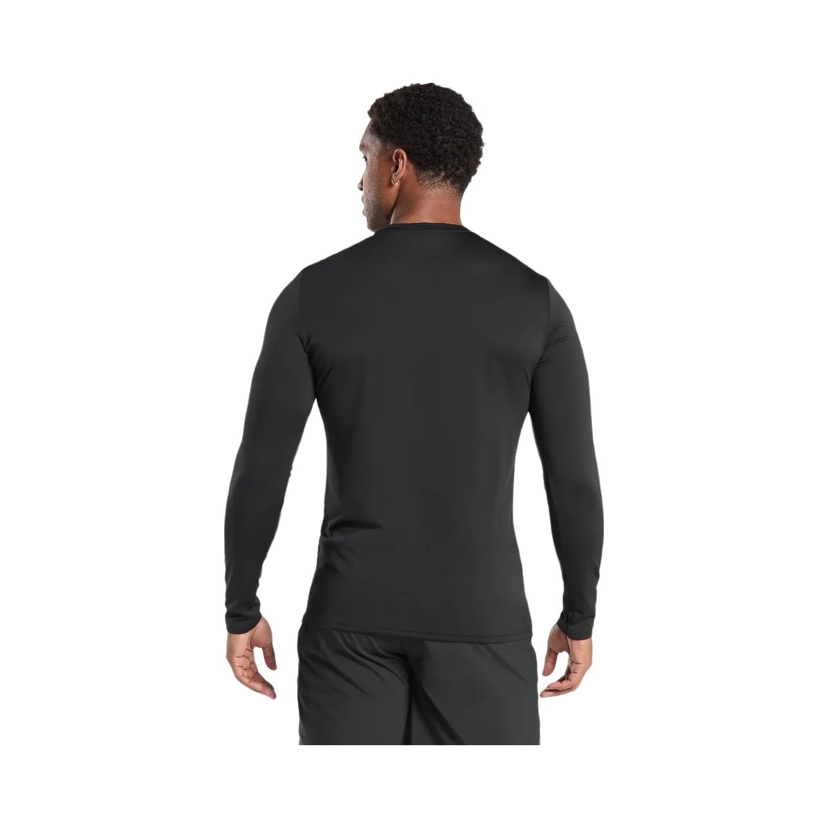 Gymshark Arrival Long Sleeve T-Shirt - Black - HypeFly India View 2