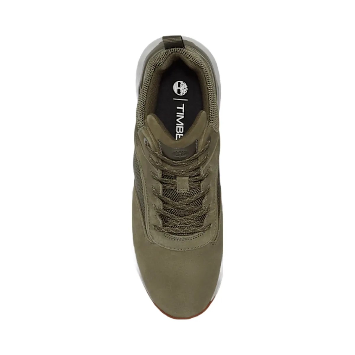 Timberland Voyager Park Mid Lace-Up Sneaker Dark Green Suede Men'S - HypeFly India View 2