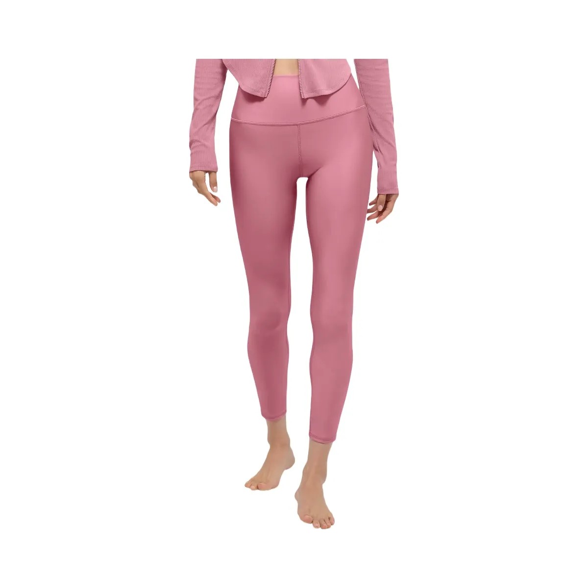 Alo Women's 7/8 High-Waist Airlift Legging - Pink Wild Rose - HypeFly India View 1
