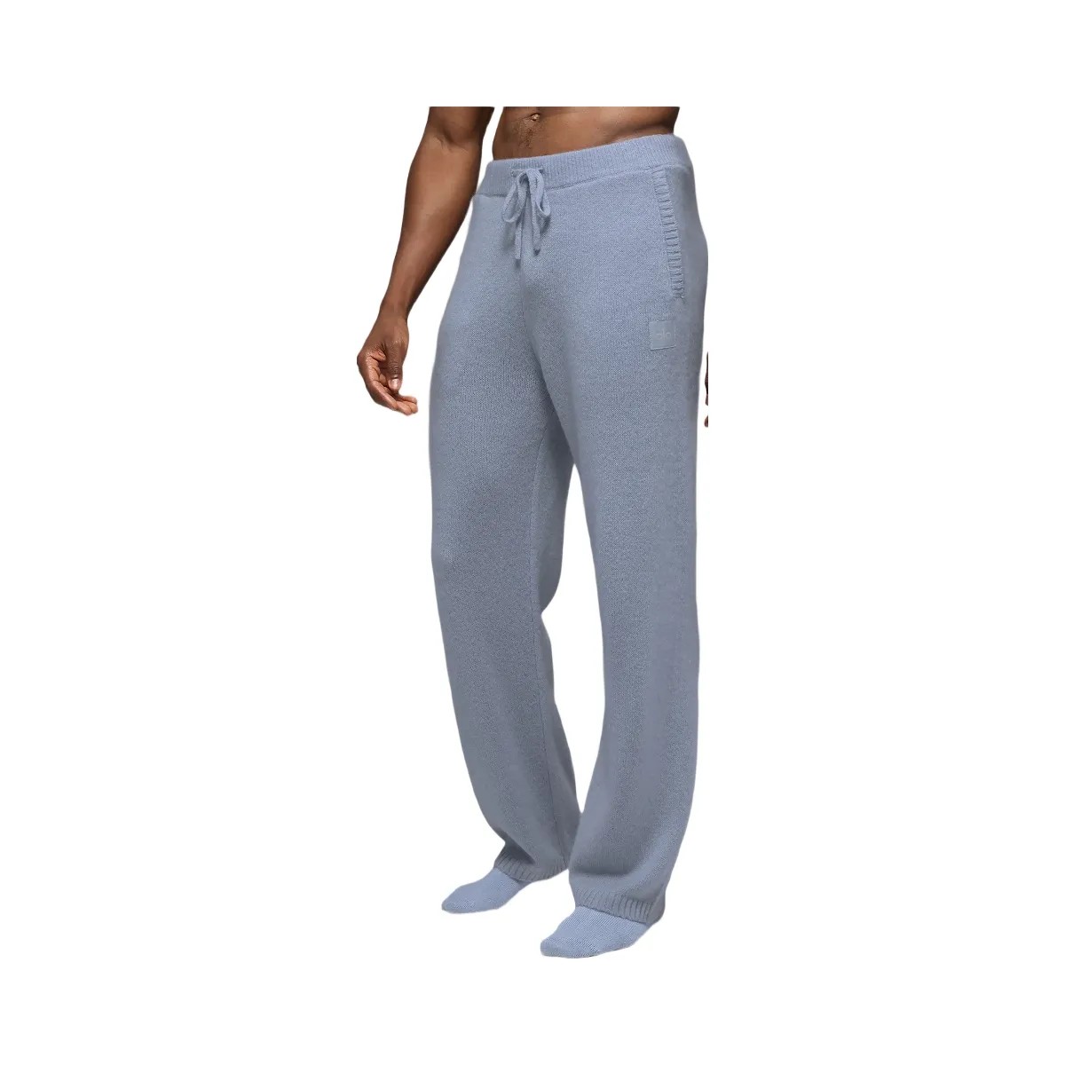 Alo Men's Wool Cashmere New Class Sweatpant - Winter Frost - HypeFly India View 2