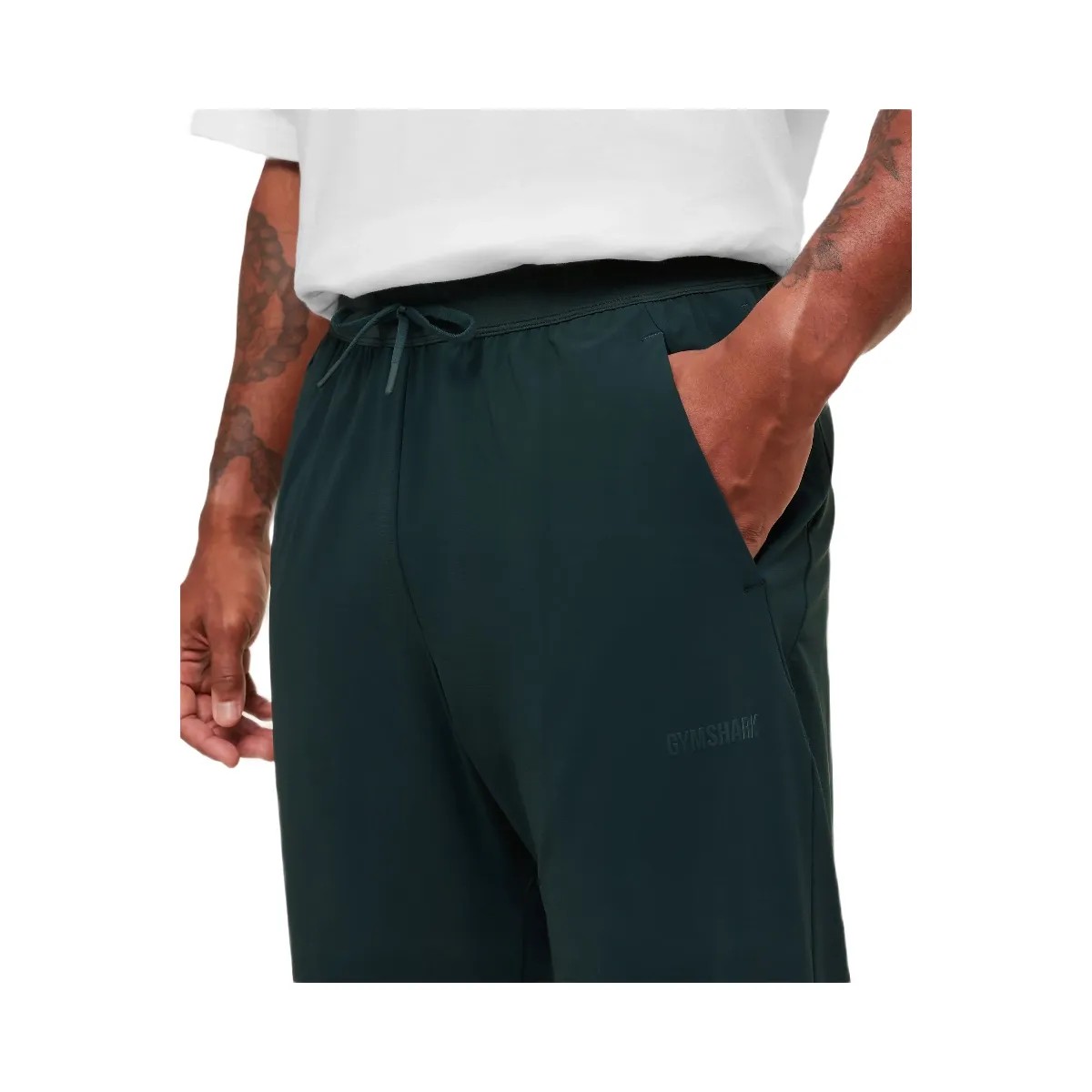 Gymshark Hybrid Joggers - Deep Petrol Blue - HypeFly India View 4