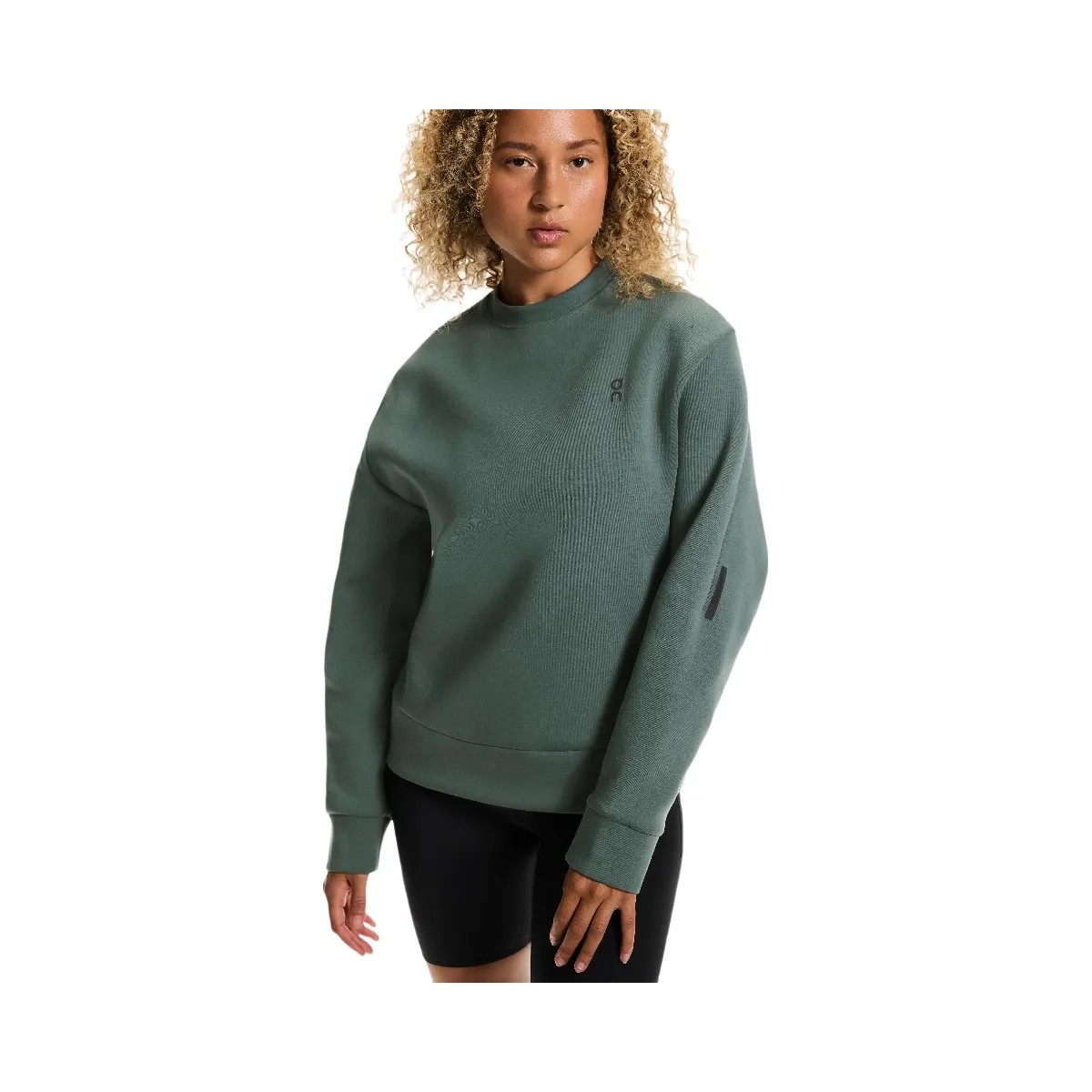 On Focus Tech Crew Olive - HypeFly India View 1