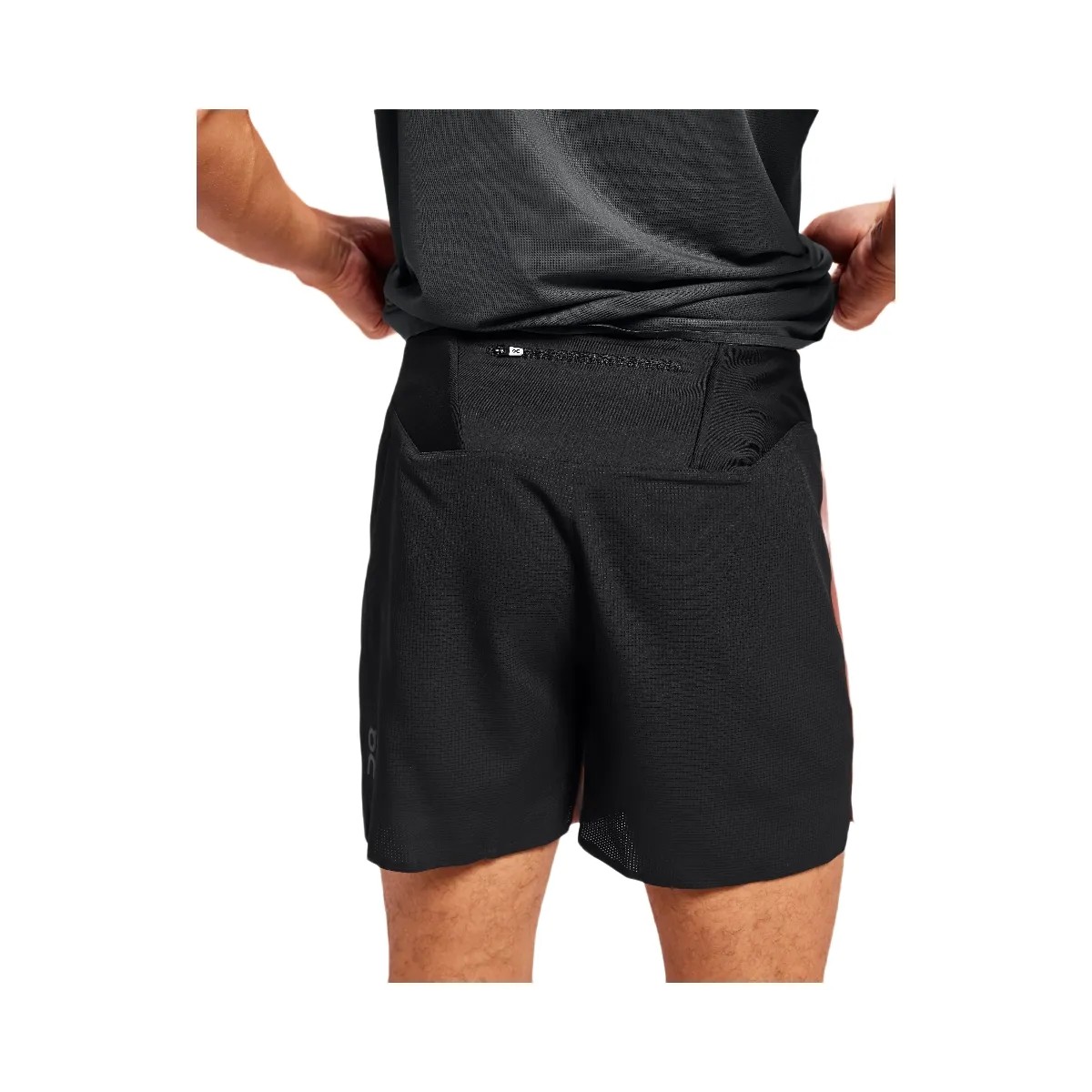 On 5" Lightweight Shorts Auburn | Black - HypeFly India View 4