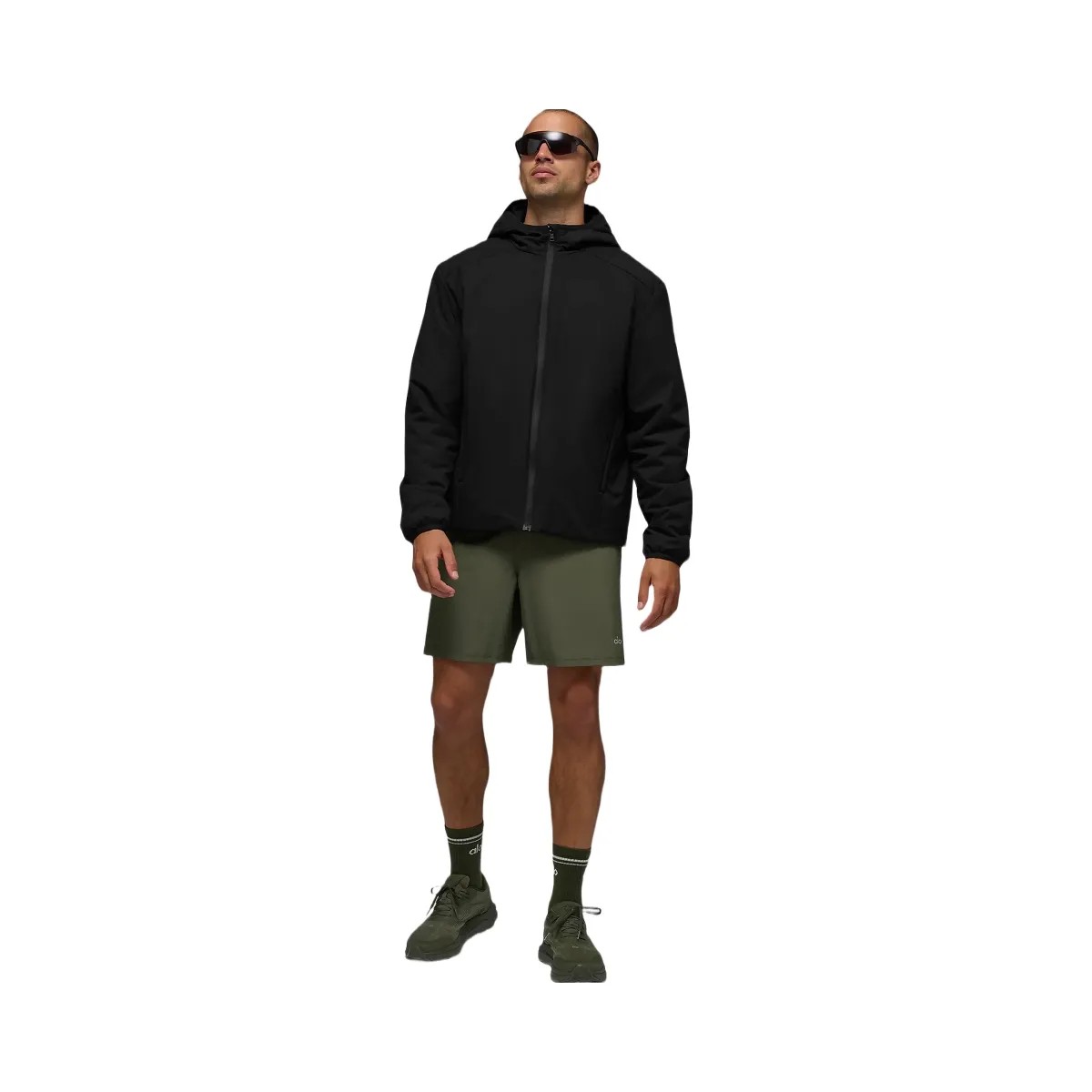 Alo Men's Performance On-The-Go Jacket - Black - HypeFly India View 4