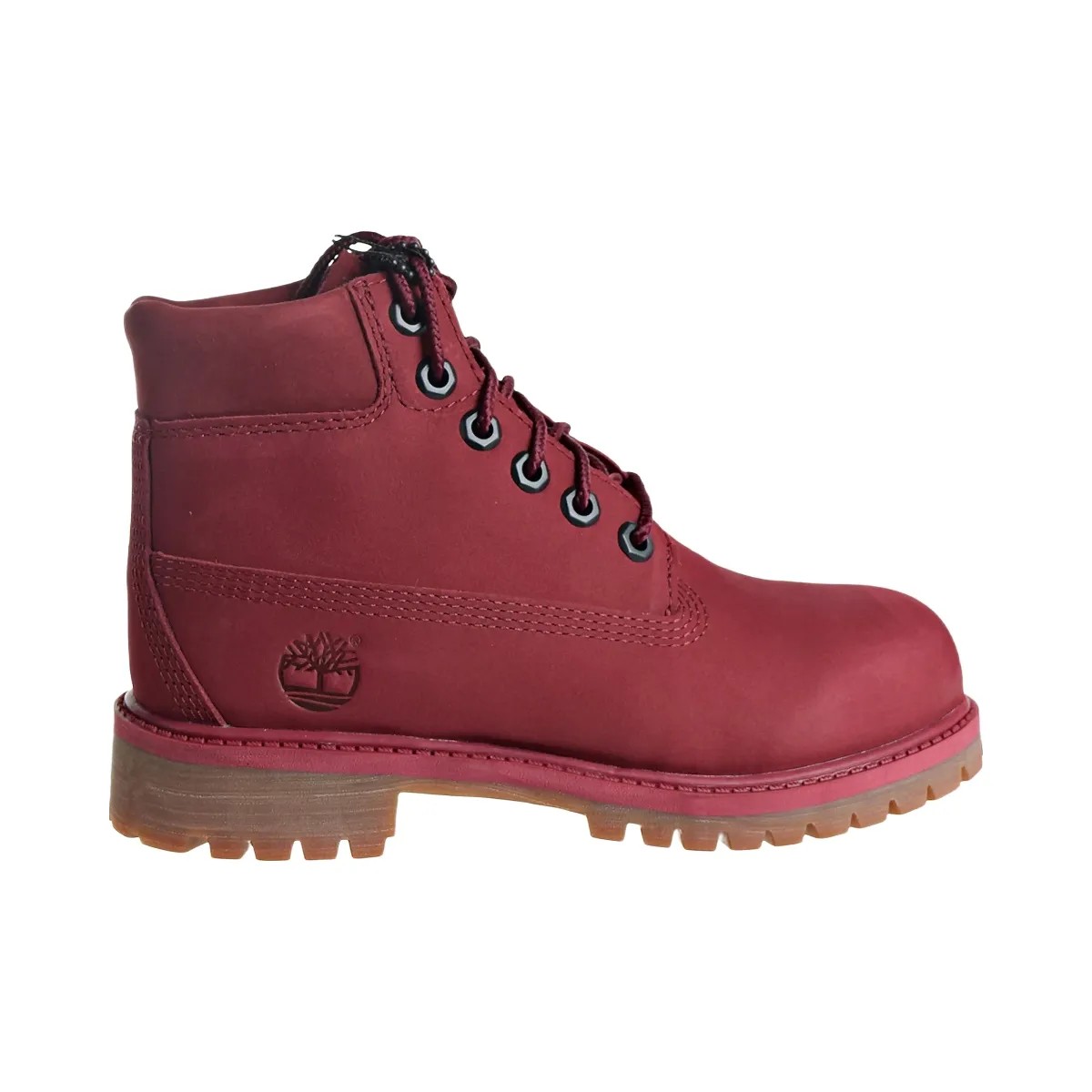 Timberland 6" Premium Boot Burgundy (Ps) - HypeFly India View 1