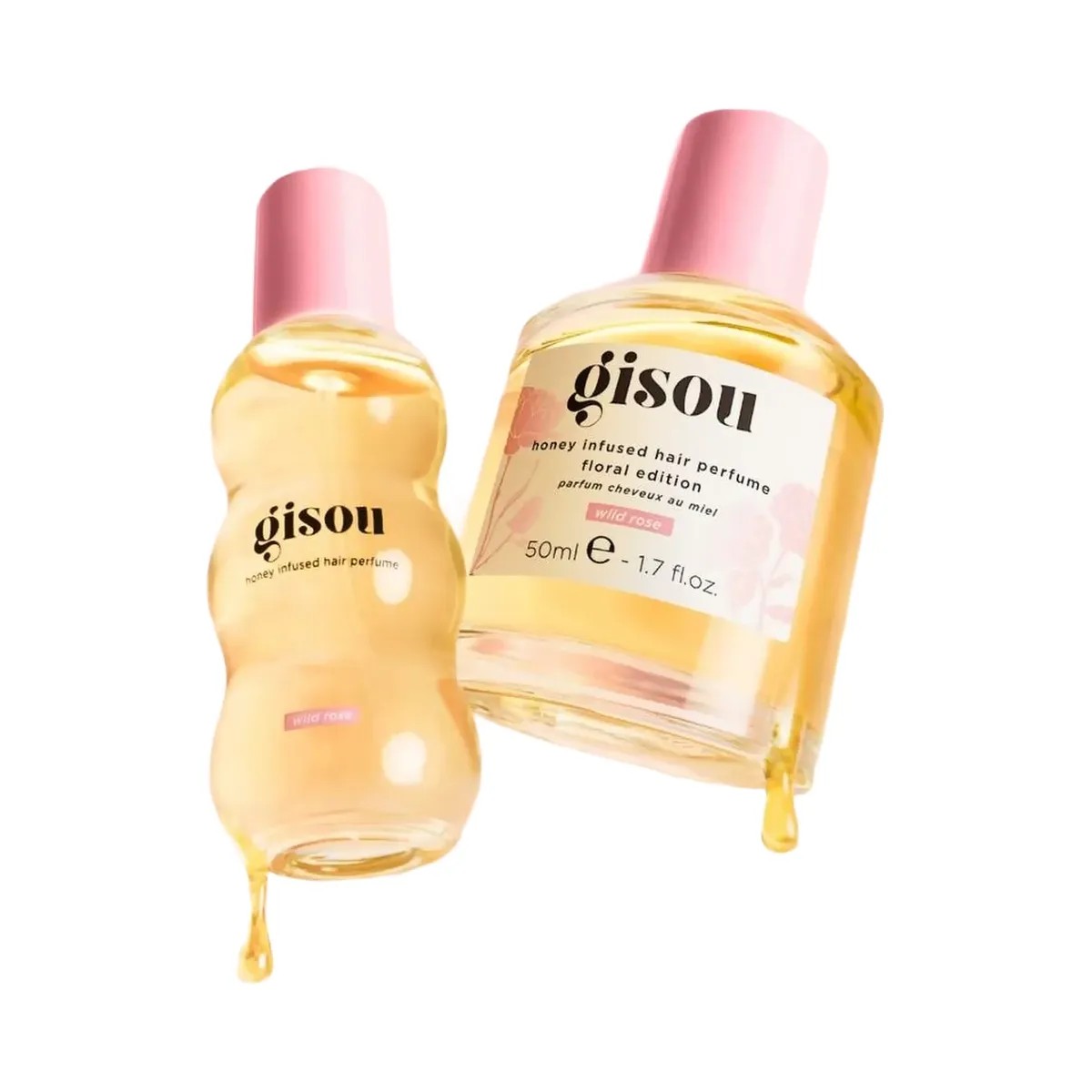Gisou Mini Wild Rose Honey Infused Hair Perfume - HypeFly India View 3