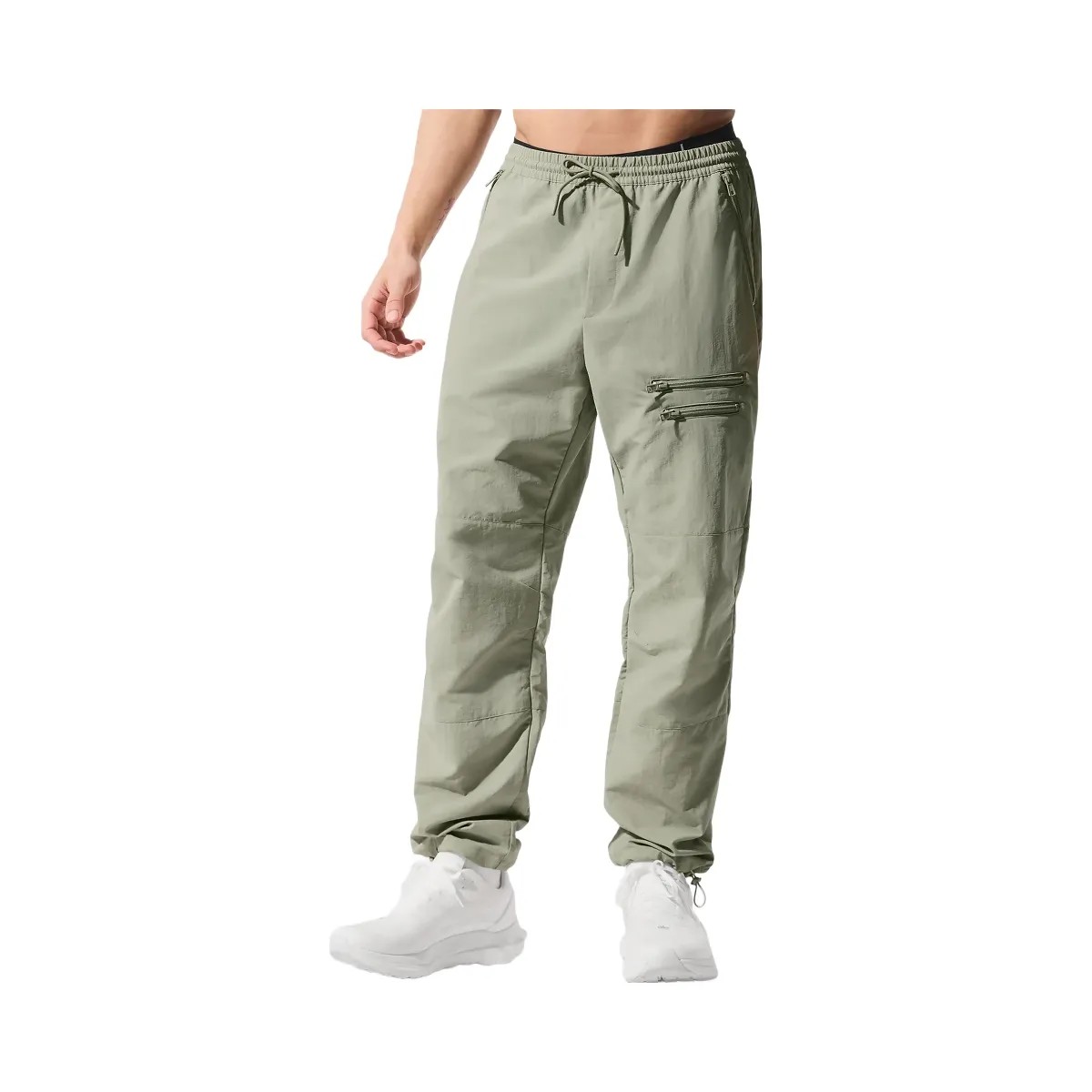 Alo Men's Takeaway Track Pant - Limestone - HypeFly India View 2