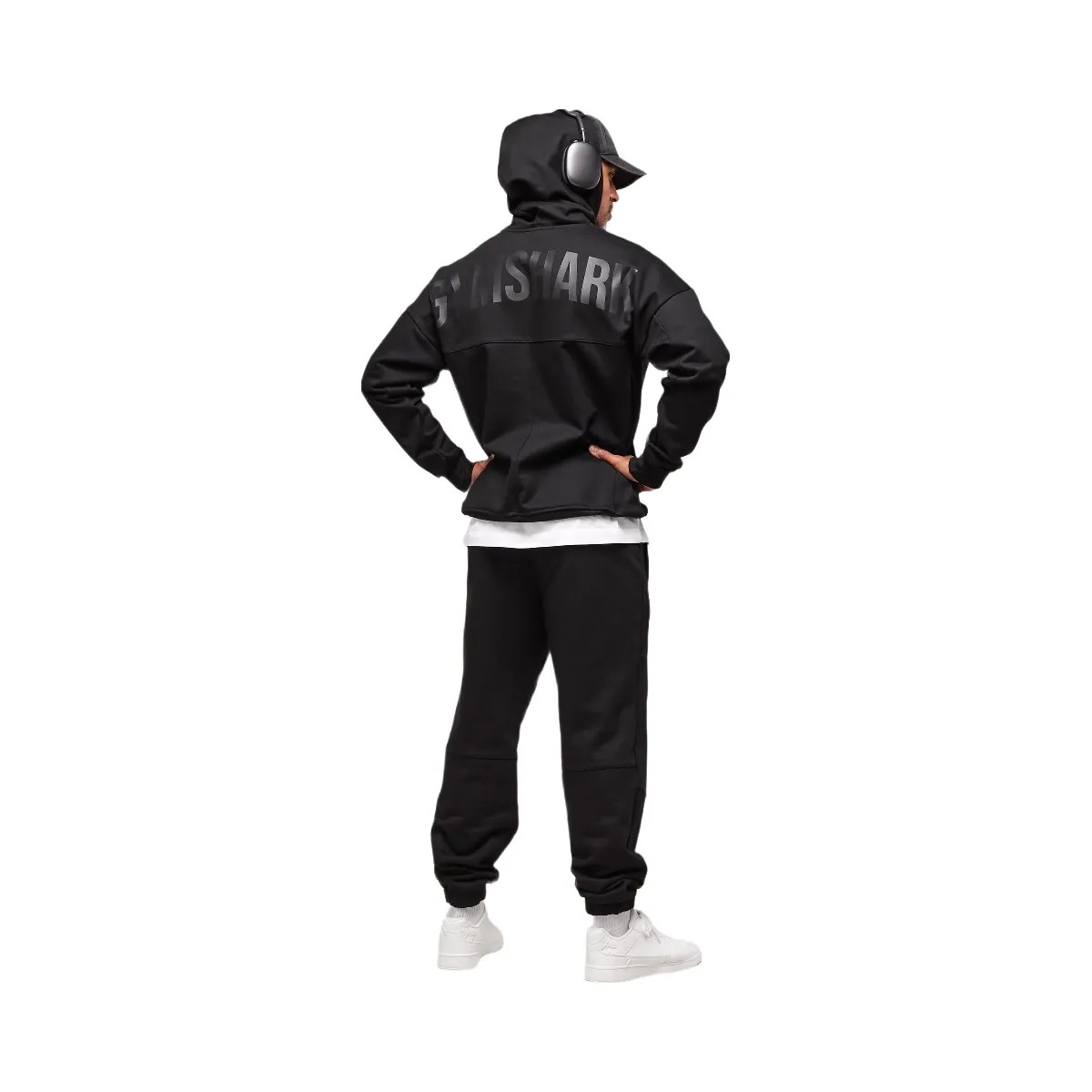 Gymshark Premium Power Hoodie - Black - HypeFly India View 6