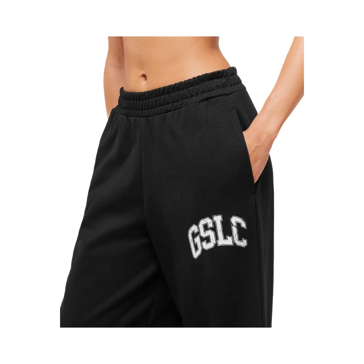 Gymshark GSLC Lifting Club Straight Leg Joggers - Black - HypeFly India View 5