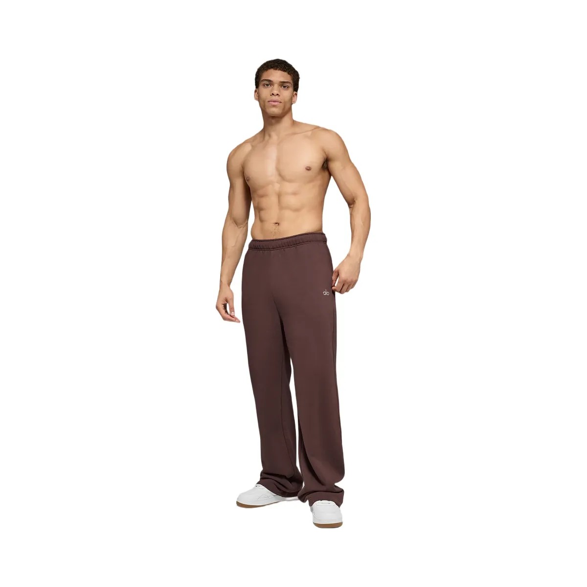 Alo Men's Accolade Straight Leg Sweatpant - Brownstone - HypeFly India View 1