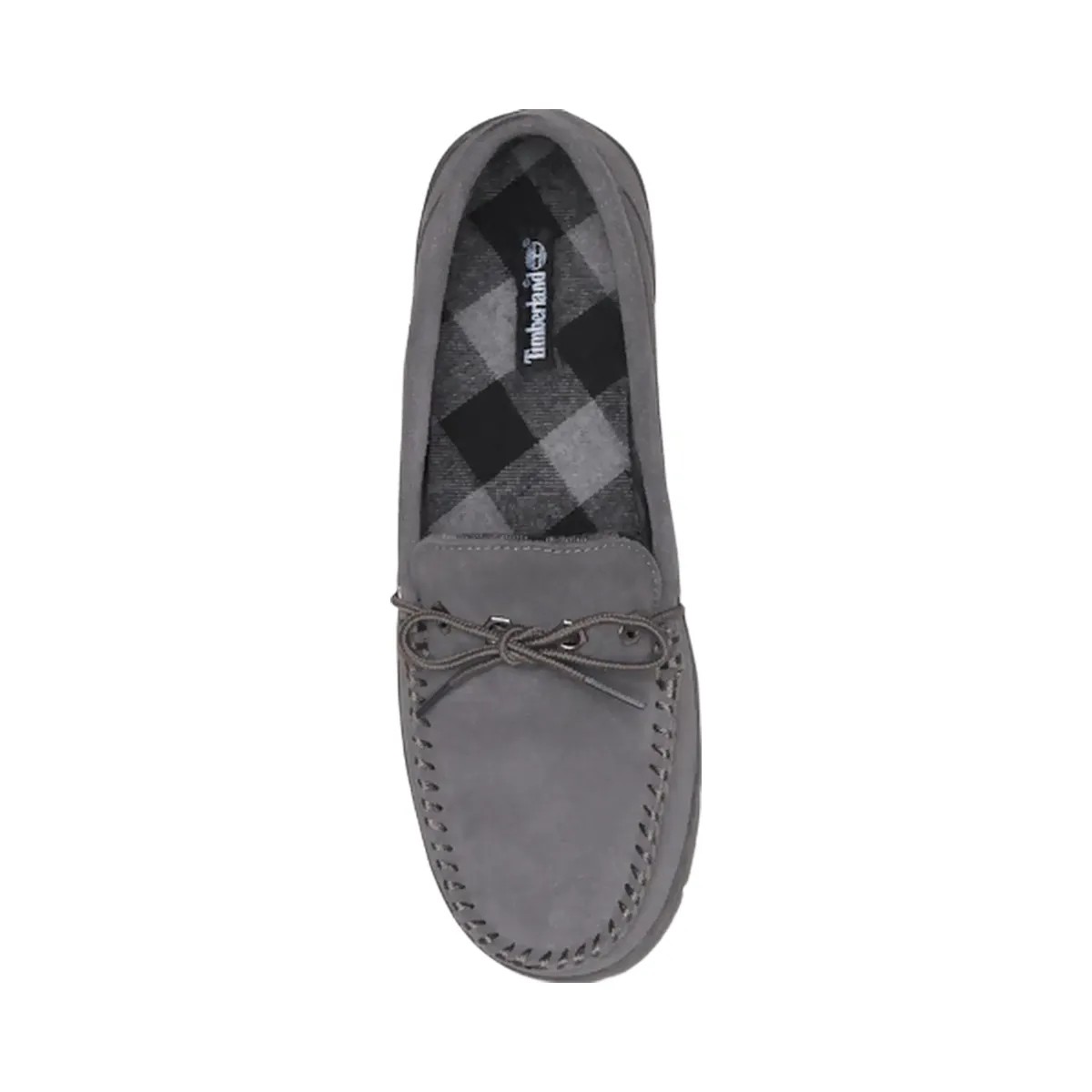 Timberland Stony Ledge Flannel-Lined Moc Slipper Dark Grey Men'S - HypeFly India View 2