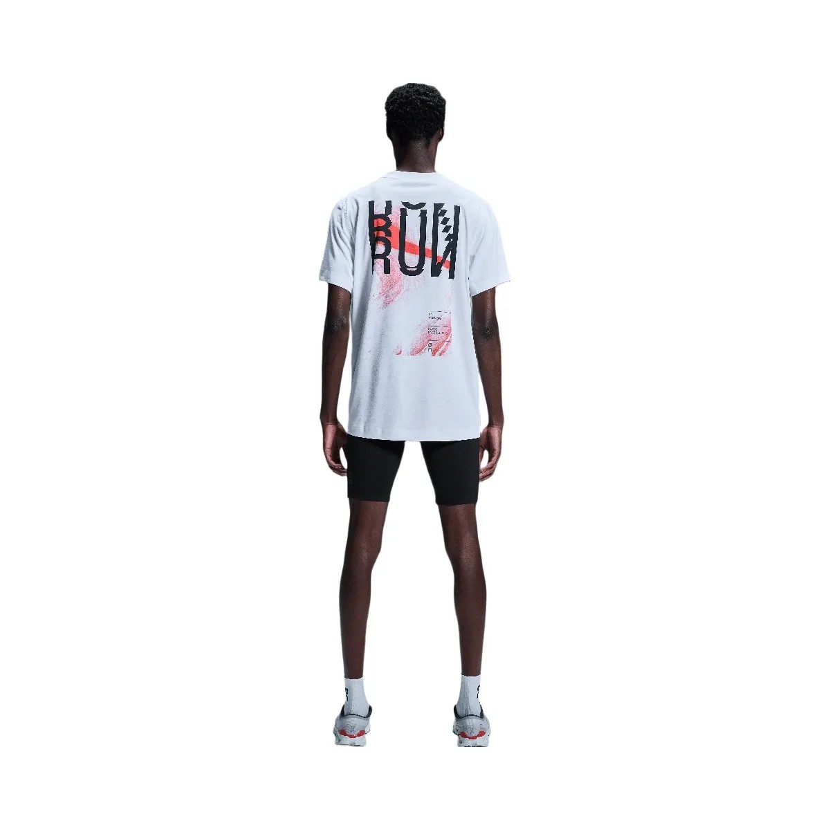 On Active-T Graphic White - HypeFly India View 2