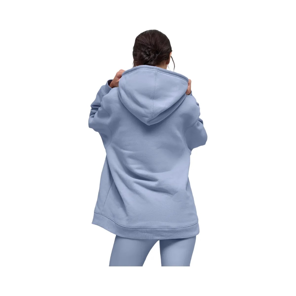 Alo Women's Renown Heavy Weight Hoodie - Winter Frost - HypeFly India View 3