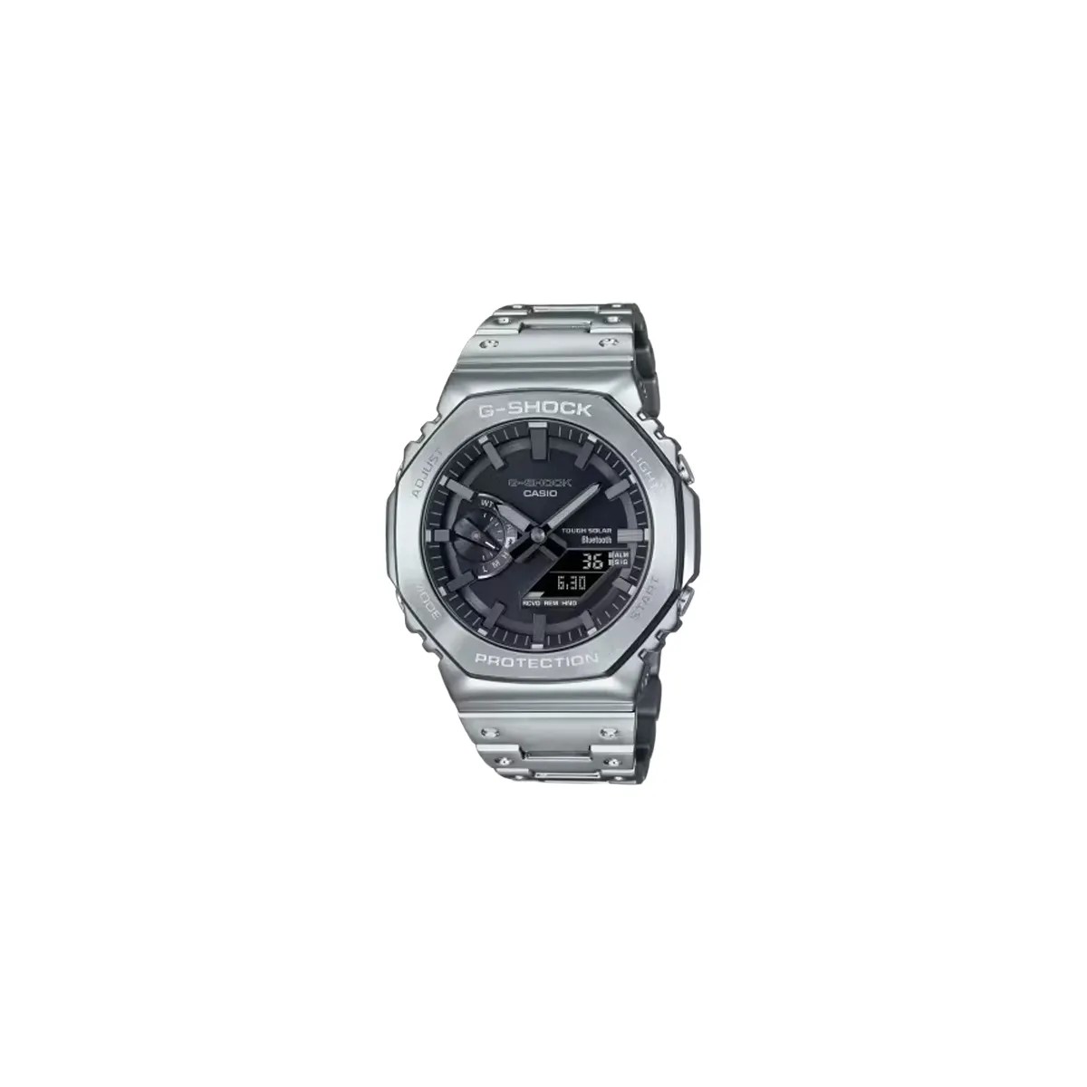 Casio Full Metal 2100 Series GM-B2100D-1ADR Black Dial - HypeFly India View 1