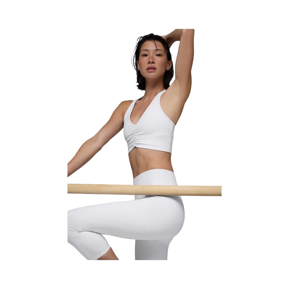 Alo Women's Wild Thing Bra - White - HypeFly India View 3