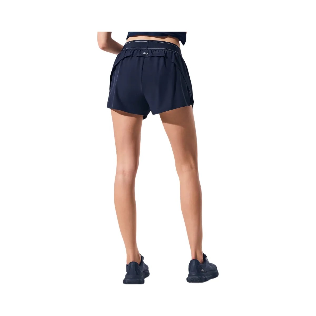 Alo Women's Match Point Short - Navy - HypeFly India View 3