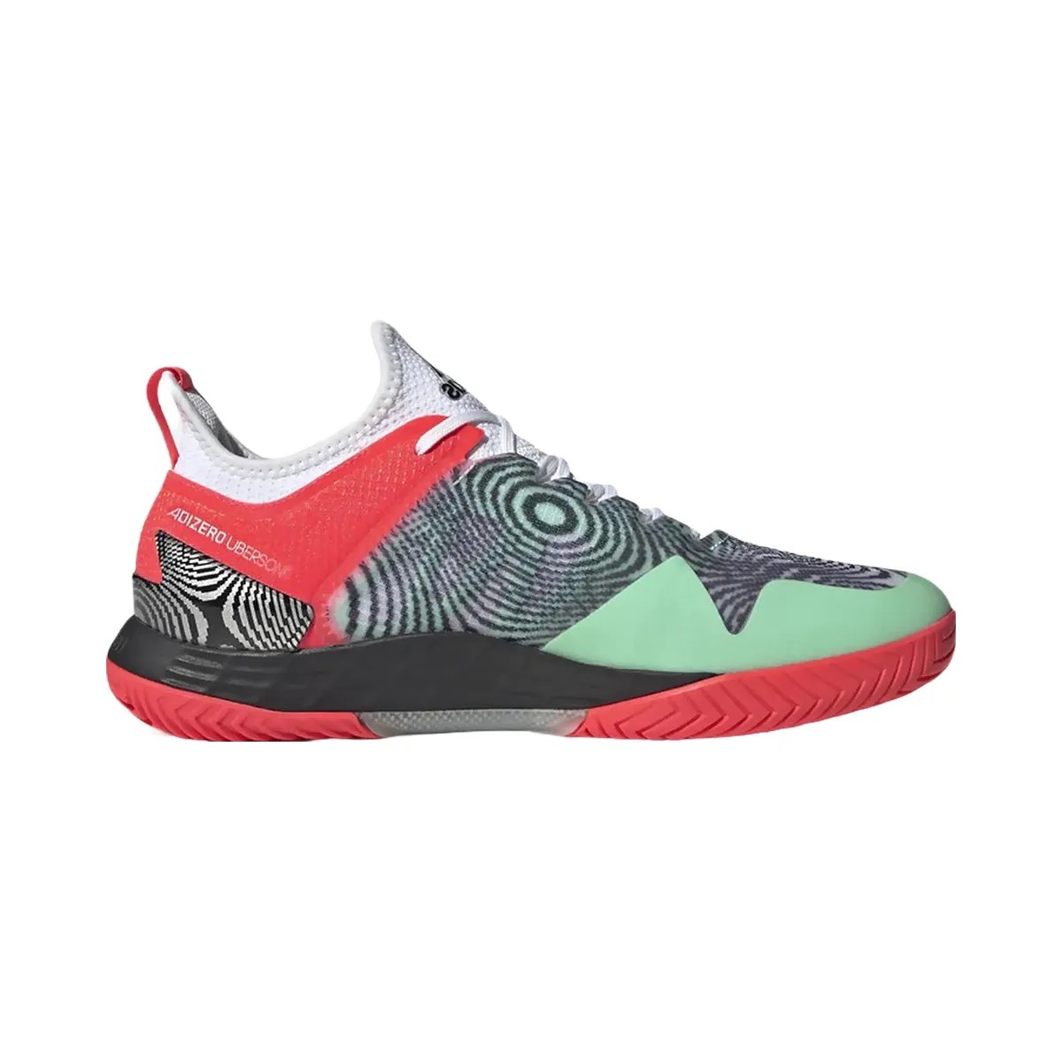 Adidas Adizero Ubersonic 4 Cloud White Pulse Mint Turbo - HypeFly India View 1